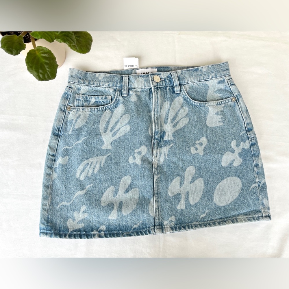 Frame Denim | NWT Mini Denim Skirt